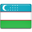 vlajka,Uzbekistan