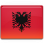 vlajka,Albánsko