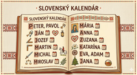 Najpopulárnejšie slovenské mená v kalendári